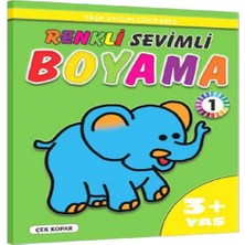 K-yonlineticaret Renkli Sevimli Boyama -1 (3+Yaş)