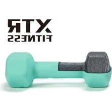 Esranın Dünyası Hafif Vinyl Dambıl - 1 kg Ağırlık, 2 Adet