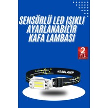 Colezium Kafa Lambası, Su Geçirmez Kafa Feneri 3 Mod Aydınlatma