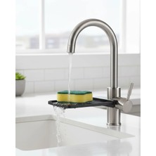 Colezium Musluğa Monte Süngerlik Damlama Özellikli Mutfak Organizatörü