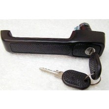 Ön Dış Kapı Kolu Siyah Kilitli Sol Fıat Uno 7645874 Brucke