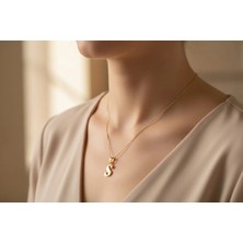 Xuping Jewelry Stil Incisi/xupıng Jewelry S Düz Harf Taşsız