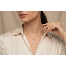 Xuping Jewelry Stil Incisi/xupıng Jewelry Y Düz Harf Taşsız