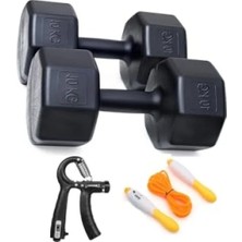 Esranın Dünyası Ayarlanabilir Dambıl Seti - 2 Adet, Sayaçlı Atlama Ipi