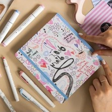 Esranın Dünyası Dikey Haftalık Ajanda 2026 - Sert Kapak, Çok Renkli