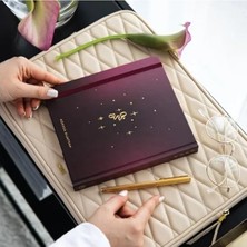 Esranın Dünyası 2026 Dikey Haftalık Ajanda - Bordo