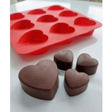 Cozley 9'lu Kalpli Kek Kalıbı Çikolata Kalıbı Derin Silikon Kalıp Isıya Dayanıklı Gıda Uyumlu Bpa Içermez