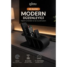 Hızarcıoğlu Modern 3D Baskı Plastik Kumanda Düzenleyici – Şık ve Dayanıklı Tasarım