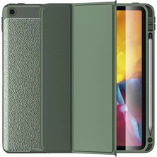 AK-SA-STR Newface iPad 10.2 (7.nesil) Kılıf Tablet Focus Silikon - Yeşil