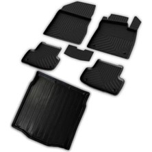 Esranın Dünyası 2022 ve Üstü Citroen C4-X Uyumlu 4d Paspas ve 3D Bagaj Havuzu