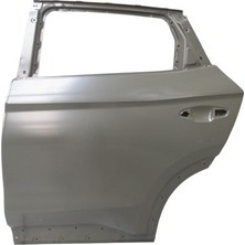 Fam Byd Seal U 24/25 Arka Kapı Komple Sol Gri Boyalı (Iceli/çekomastikli) (Tw)