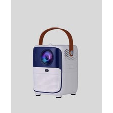 Melike Bakar Boutique Taşınabilir 1080P Hd Akıllı Projektör – 64GB Dahili Hafıza, 2gb Ram, Uzaktan Kumandalı