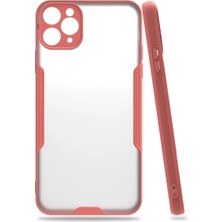 Melike Bakar Boutique Newface iPhone 11 Pro Max Kılıf Platin Silikon - Pembe