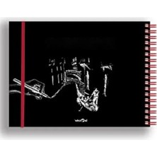 Esranın Dünyası Sert Kapaklı Spiralli Çizim Eskiz Defteri 120 Gr, 20X27 Cm, 96 Sayfa