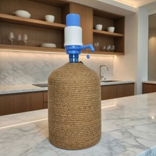 Sarda Design Sarda Hasır Ip Kaplamalı Doğal ve Şık Damacana Kılıfı - Örtüsü