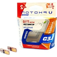 Esranın Dünyası T10 W5W 24V 6+6 Amber LED Ampul - Parlak ve Enerji Tasarruflu