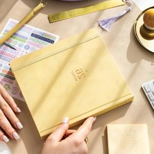 Esranın Dünyası 2026 Dikey Haftalık Ajanda 12 Aylık - Sarı