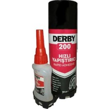 Kitabevimden Derby Sprey Yapıştırıcı Mdf Aktivatör 200 Ml+50 ml
