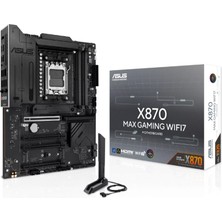 Marmara Qumasch Asus X870 Max Gamıng Wıfı7 Ddr5 8000MT/S 1xhdmı 2xusb 3xm.2 Atx Am5 (Amd Am5 9000/8000/7000 Serileri