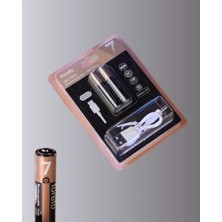 Melike Bakar Boutique Hızlı Şarj Teknolojili USB Şarjlı Aaa Pil – 40 Dakikada Tam Şarj