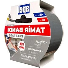 Esranın Dünyası Gri Renkli Tamir Bandı (Duct Tape) - 48 mm x 10 M
