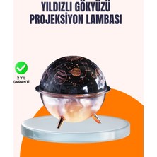 Melike Bakar Boutique Kozmik Işık Efektli Projeksiyonlu Nemlendirici Gece Işığı