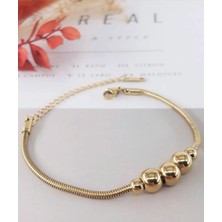 Çelik Top Detay Bileklik