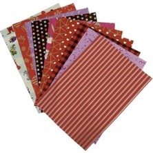 Desenli Elişi Kağıdı 10LU A4 Sevinç