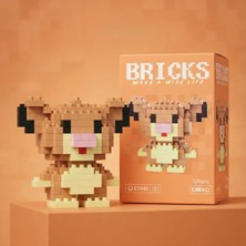 Poebgo Family's Bricks Aslan Kral Simba Mini Lego Figürü