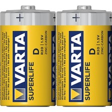 Aydogan's Superlife Çinko Büyük D Boy Pil 24'lü Paket