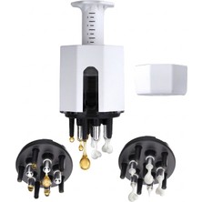 Fiviont 2’si 1 Arada Saç Derisi Yağ & Krem Uygulayıcı – Ölçülü Dağıtım, Masaj Başlıklı Saç Bakım Aparatı – Serum, Yağ ve Krem Için Uygun