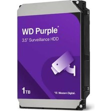 Marmara Qumasch Wd 3.5 Purple 1tb 5400RPM 64MB Sata3 Güvenlik HDD WD11PURZ (7/24) (3 Yıl Resmı Dıst Garantılı)