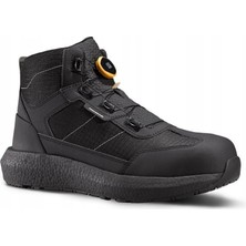 Toworkfor Zero All Black Fast Fit  | S3S | Sr | Esd Kompozit Burun Iş Botu