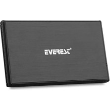 Marmara Qumasch Everest 2.5 HDC-127 Sata USB 2.0 Harddisk Kutusu Siyah
