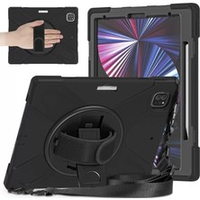 Melike Bakar Boutique Newface iPad Pro 12.9 (2020) Kılıf Amazing Tablet Kapak - Siyah