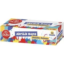 Bubu Akrilik Boya 10 Renk 20 ml