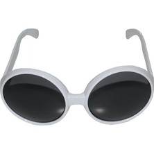 Skygo 80 Li Yıllar Beyaz Renk Nostalji Yeşilçam Parti Gözlüğü