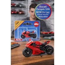 Toyfest Siku Ducati Panigale 1299 Kırmızı Metal Oyuncak Motosiklet Die Cast Koleksiyon Mini Model 6 cm