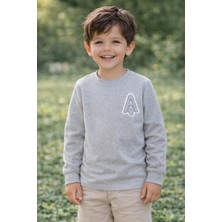 Tanem Erkek Çocuk Jakarlı Örme Sweatshirt