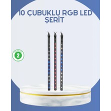 Astraltech Dış Mekan LED Kayan Yıldız Işığı 10 Çubuk Aydınlatma