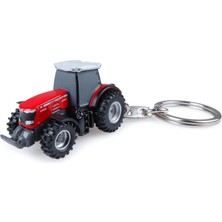 None Masey Ferguson 8737 Traktör Metal Anahtarlık - Universal Hobbies UH5827