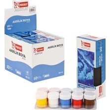 Mikro Ab-10 Su Bazlı Akrilik Boya 10'lu 20 ml