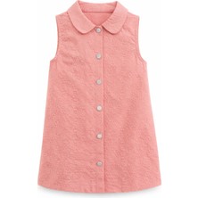 Çıtır & Betüş Kız Çocuk Düğmeli Elbise