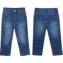 Süzgün Klasik Model Erkek Çocuk Mavi Kot Pantolon 8911