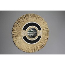 Skygo Hasırlı Duvar Aynası