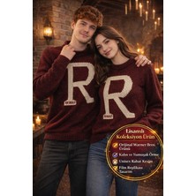 Toyfest Harry Potter Ron Weasley Kazak Lisanslı Bordo R Harfli Unisex Koleksiyon Ürün - M Beden