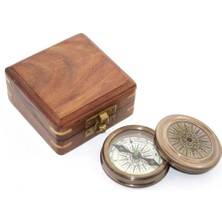 Skygo Ahşap Kutulu Pusula