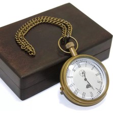 Skygo Ahşap Kutulu Köstekli Saat