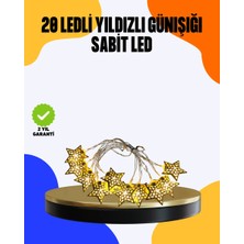 Astraltech Yıldız LED Işık 5 Metre Dekoratif Aydınlatma Günışığı