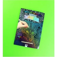 Esranın Dünyası Kazımalı Boyama Seti - Eğlenceli Hayvan Desenleri